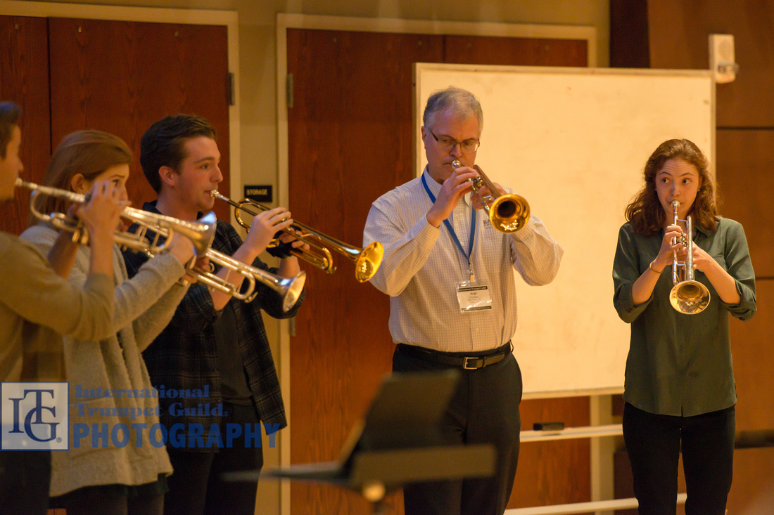 Wiff Rudd and student participants.